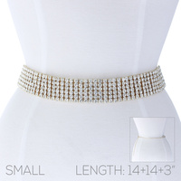 RHINESTONE PAVE BELT