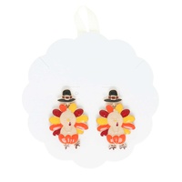 THANKSGIVING TURKEY EARRINGS