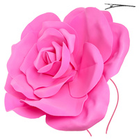 LIGHTWEIGHT ROSE FLOWER FASCINATOR