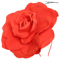LIGHTWEIGHT ROSE FLOWER FASCINATOR