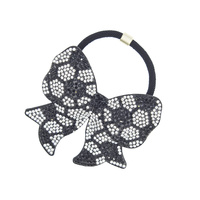 CR SOCCER BOW PONYTAIL HAIR TIE