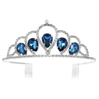 CRYSTAL TEARDROP PRINCESS TIARA