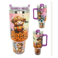 HALLOWEEN THEME STAINLESS STEEL TUMBLER